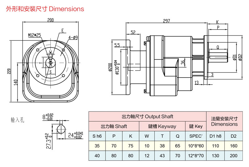 攪拌行業(yè)專用減速電機(jī)行業(yè)專用減速機(jī)圖紙