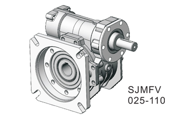 SJMFV 025-110單/雙輸出軸蝸輪蝸桿減速機