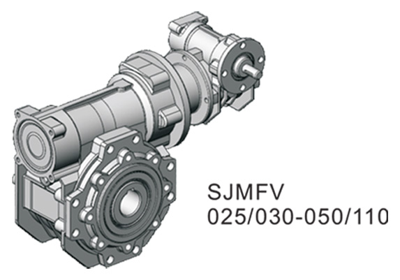 SJMFV 025/030-050/110單/雙輸出軸蝸輪蝸桿減速機